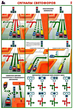 ПС48 Сигналы светофоров (ламинированная бумага, А2, 2 листа) - Плакаты - Автотранспорт - ohrana.inoy.org